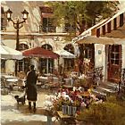 Brent Heighton Canvas Paintings - Floral Promenade